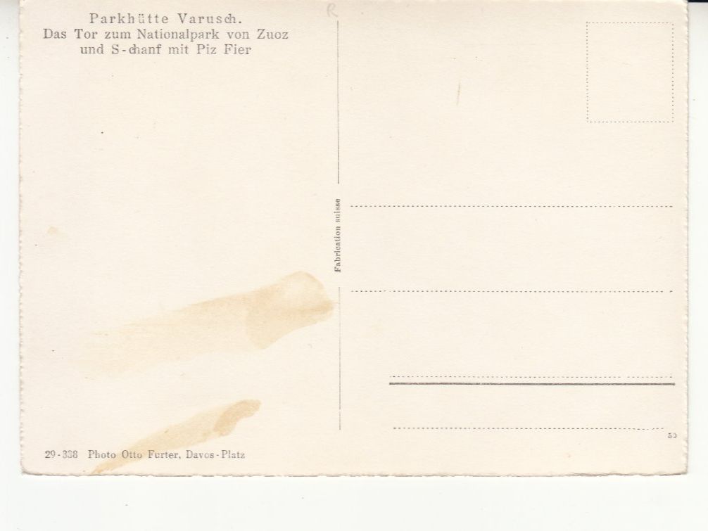 Cartoline postali: Varusch ca. 1940 – Usato da Bürglen TG venduto da StampGraf 1