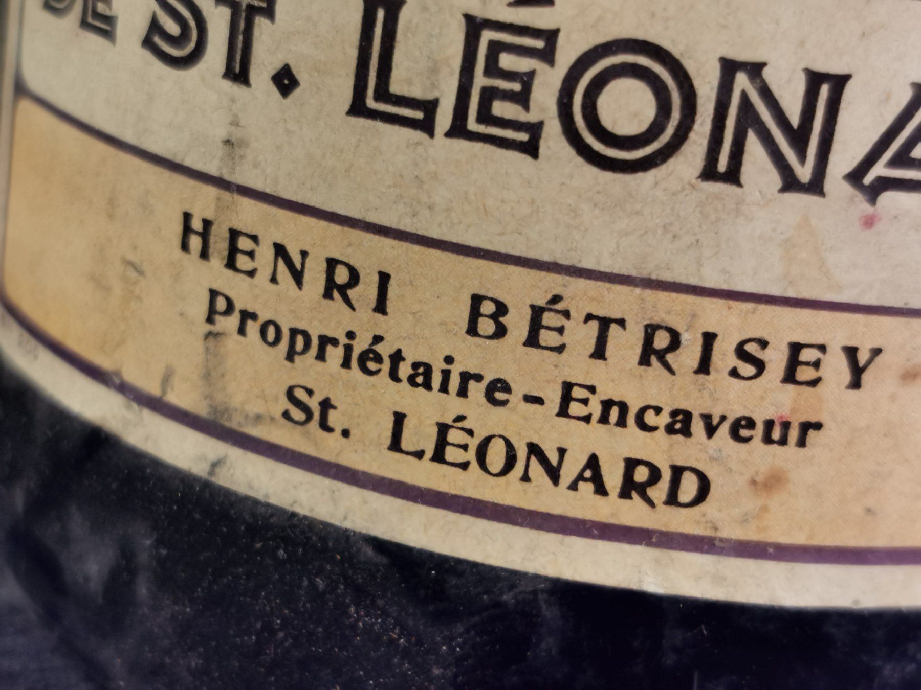 Vino: DÔLE DE ST-LEONARD – Nuovo (secondo la descrizione) da Genève venduto da Leboucheoreilles 3