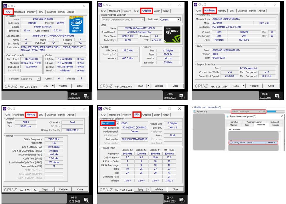 I7 4790k gtx hot sale 1080 ti