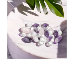 Melange pierres precieuses carafe - Edelsteine