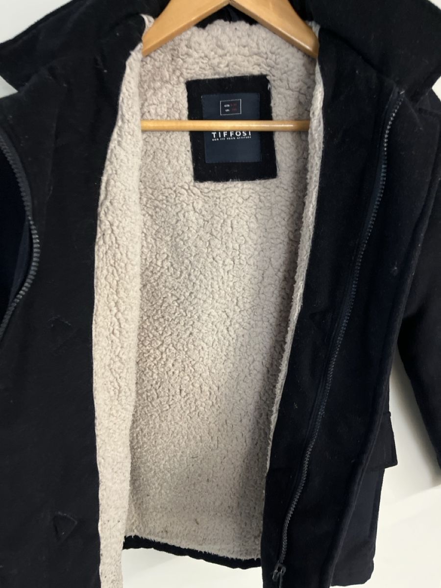 Jacken & Mäntel: Winterjacke Tiffosi Gr. 140 dunkelblau mit Teddyfutter – Gebraucht aus Aarau von SCH_EV 4