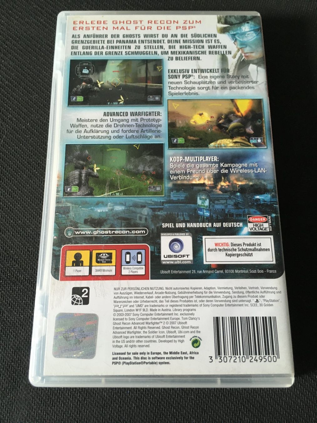 Sony Giochi: Ghost Recon 2 für PSP – Usato da St.Gallen venduto da Punktchen01 1