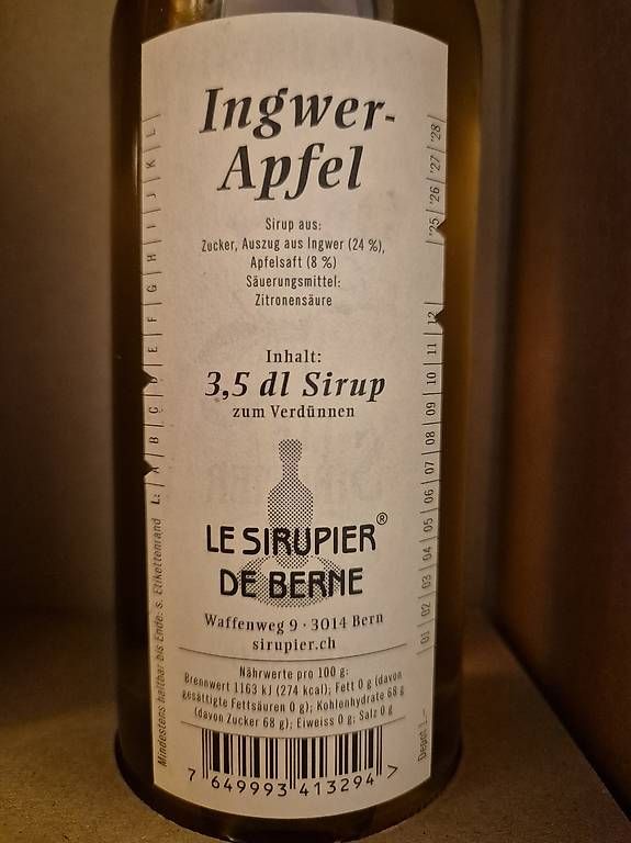 Cibi & Specialità: Sirup von Sirupier de Berne – Usato da Lengnau BE venduto da Itfreakch 2