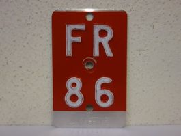 FR 86 VELONUMMER - FAHRRADSCHILD
