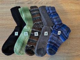 Socken Handgestrickt Gr. 40/41