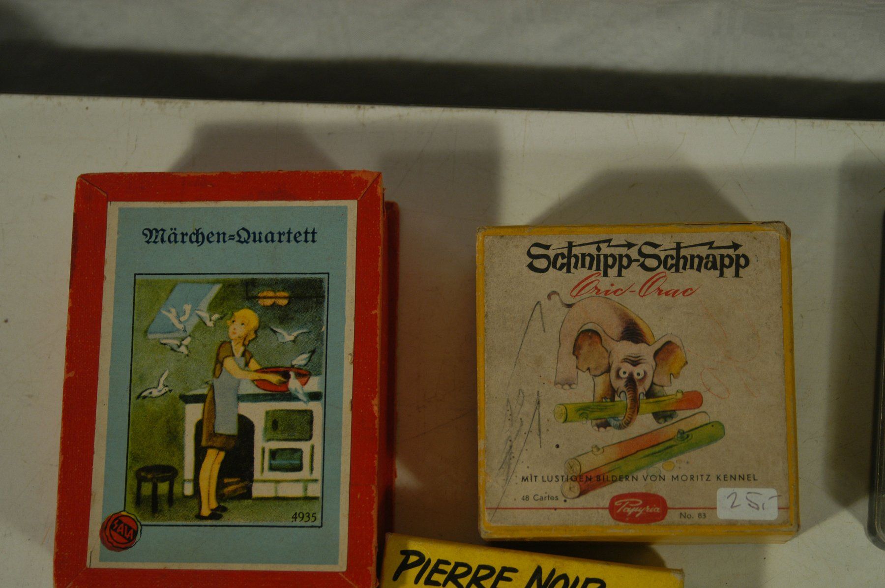 Spiele: Aeltere Quartett Spiele – Gebraucht aus Herisau von Wisen 1