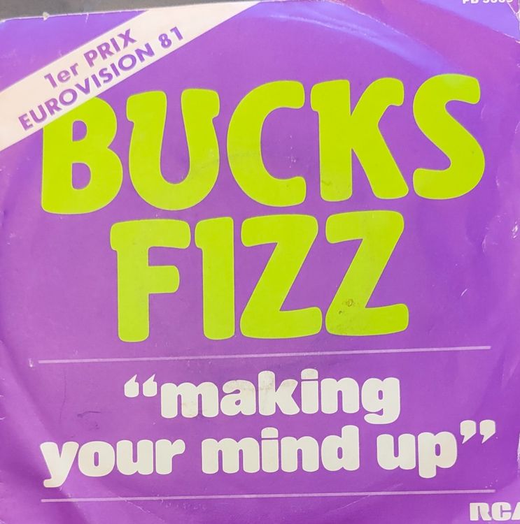VinylSingle Bucks Fizz Making Your Mind