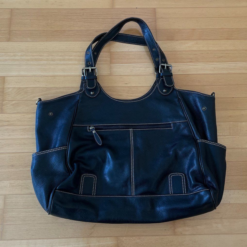 Borse: Grosse Ledertasche von EM-EL – Usato da Schaffhausen venduto da Kaffee_und_Kuchen 3
