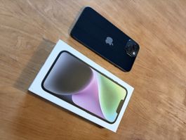 iPhone 14 midnight blue 128 GB super Zustand