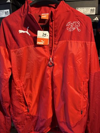 Puma SFV Trainingsjacke Rot, Grösse M, Neu