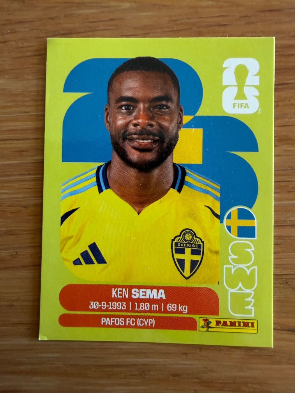 Panini Carte collezionabili: Panini SWE 15 Ken Sema – Nuovo (secondo la descrizione) da Zürich venduto da bel5