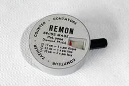 Vintage - Remon - Swiss, mechanischer NADEL - BETRIEBSZÄHLER