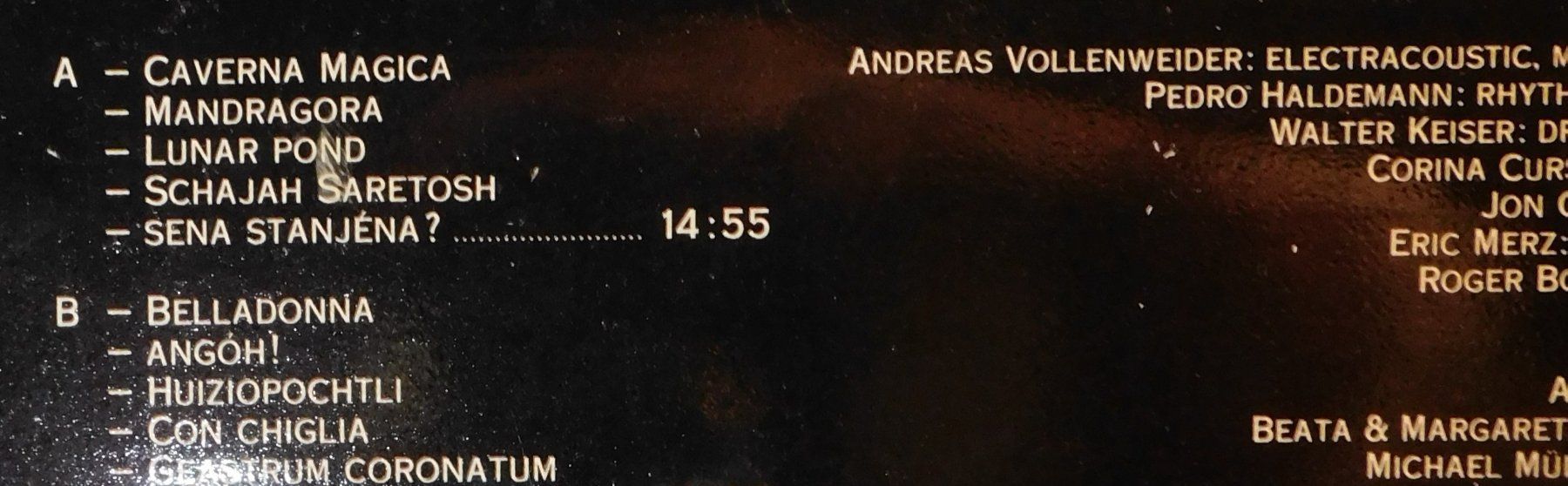 Vinyles: LP Andreas Vollenweider 1982 Schallplatte LP    LP – D'occasion à Sursee par 76 6