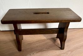 Altes Hockerli Schemeli Pflanzenhocker Holzschemel Schemel