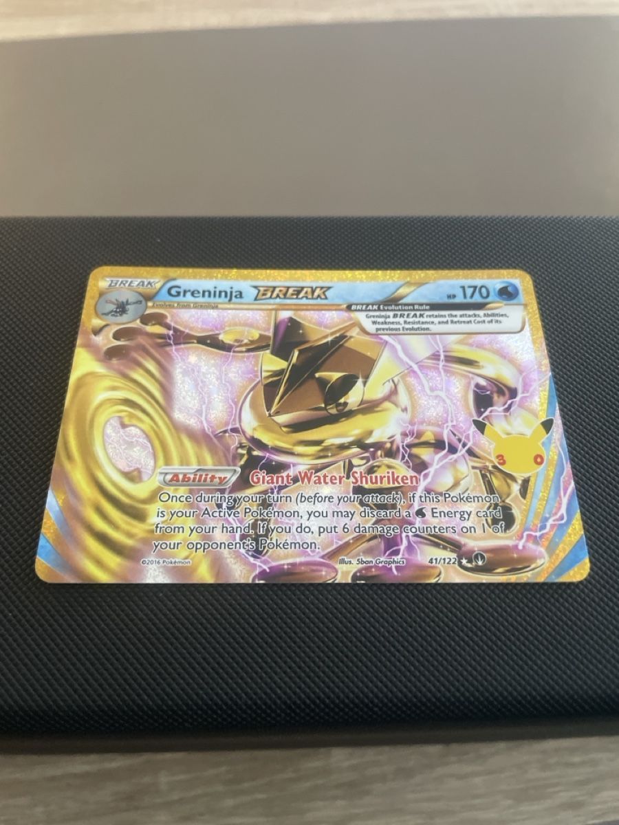 Pokémon Carte collezionabili: Pokemon Greninja Break  41/112 EN / 30th – Nuovo (secondo la descrizione) da Bellach venduto da Pokemam