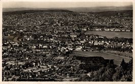 Zürich vom Uetliberg aus