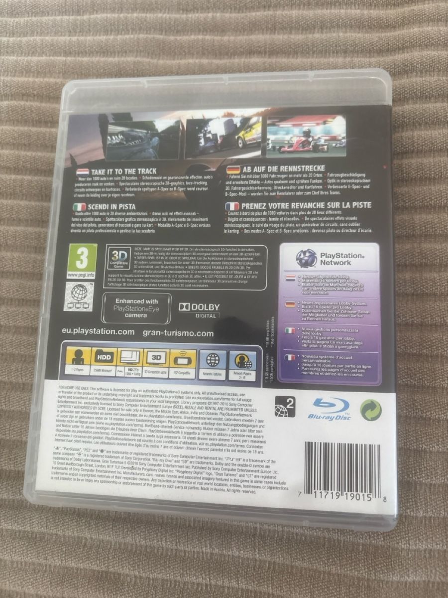 Jeux: GRAN TURISMO 5 PS3 – D'occasion à Mézières FR par kod_kp5z 1