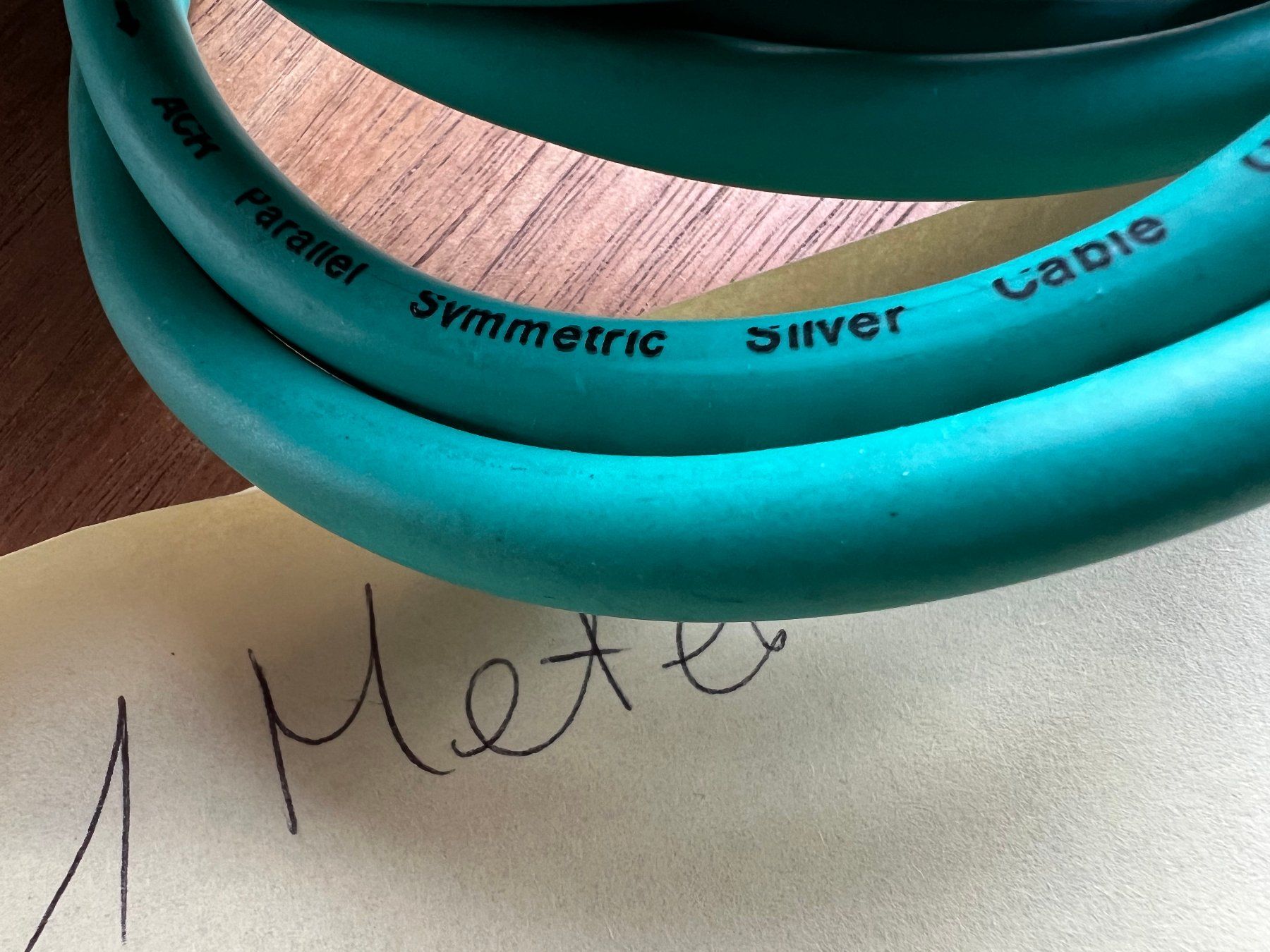 Cavi: Cinch Kabel, ACR Parallel Symmetric Silver Cable – Usato da Bazenheid venduto da rue_6hcy 1