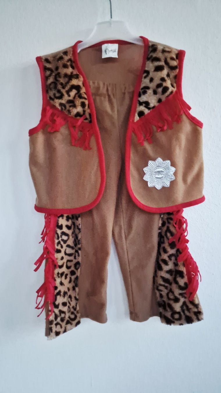Costumi: Western Sheriff Kostüm  Gr. 104 4Y 100% Polyester – Usato da Hallau venduto da CHACLA 1