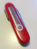 Schweizer Taschenmesser Rentenanstalt rot gebraucht