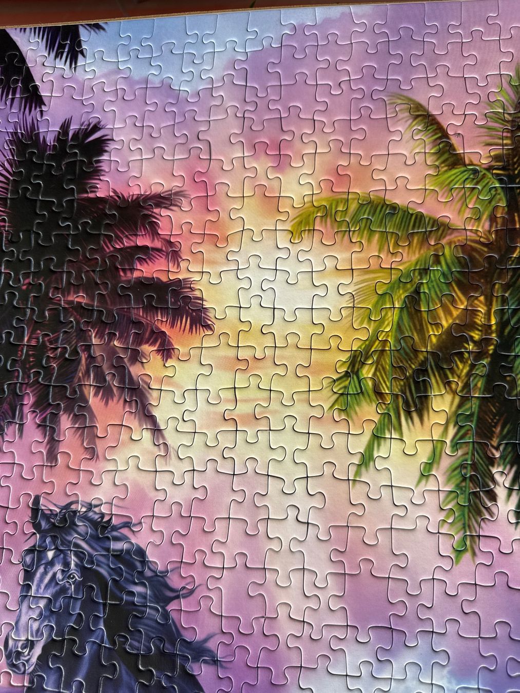 Puzzle: Pferde Puzzle 500 Teile, neuwertig – Nuovo (secondo la descrizione) da Elsau venduto da CTN20 2
