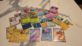 LOTTO 30 CARTE POKEMON 30 ANNIVERSARIO TUTTE DIVERSE ITA