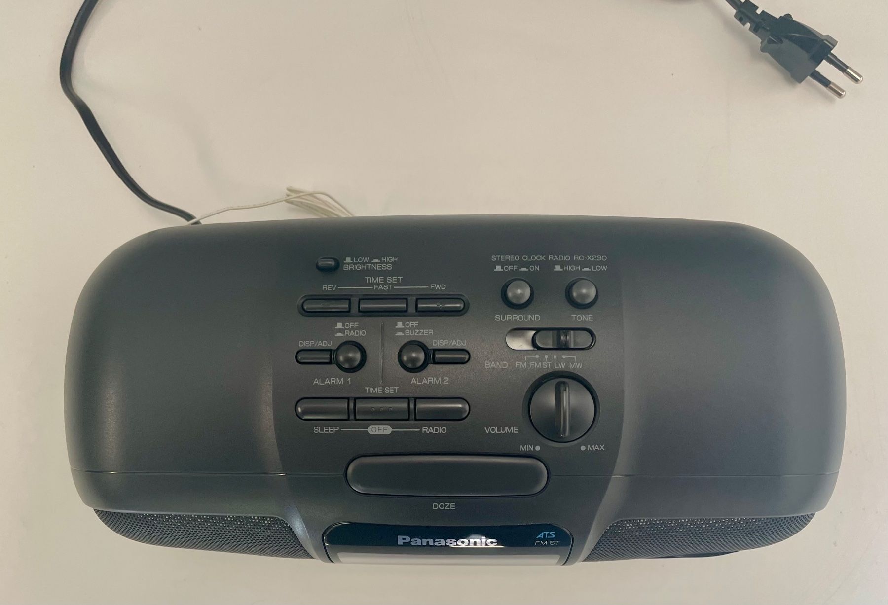 Panasonic Sveglie: Panasonic Radiowecker RC-X230 – Usato da Winterthur venduto da Samas1 3