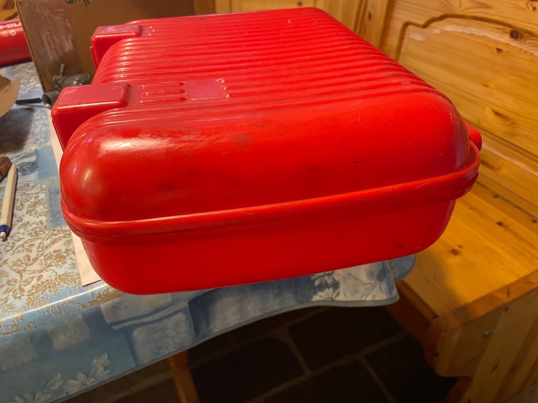 Altro in Bricolage: 2 Tragköfferli, Etui, Box, gelb und rot – Usato da Thayngen venduto da stammsani 5