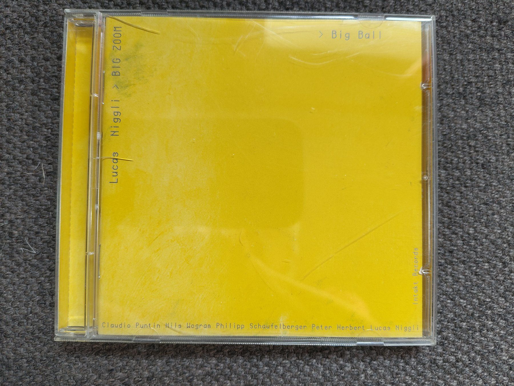 CD: Intakt CD 083 Lucas Niggli, Big Zoom – Usato da Sarnen venduto da DokRak