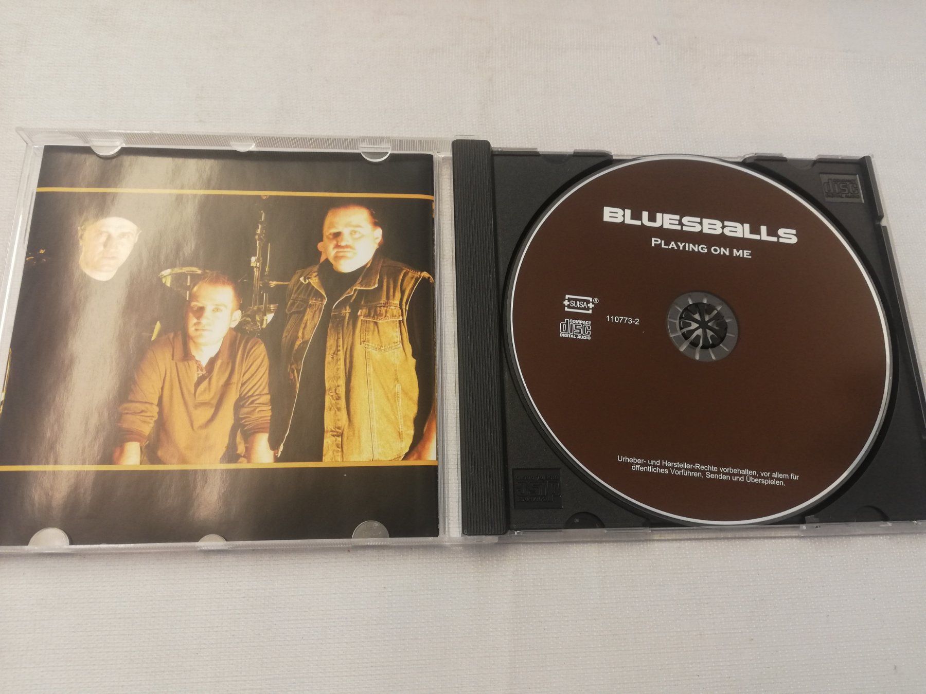 CDs: BLUESBALLS - PLAYING ON ME – Gebraucht aus Bern von Vinylsound.ch 2
