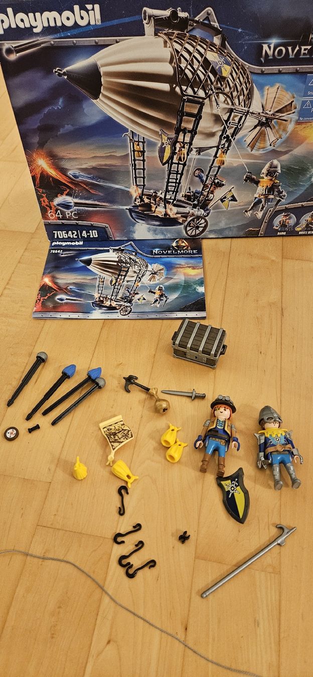 Playmobil Giocattoli: Playmobil Novelmore Luftschiff 70624 – Usato da Herisau venduto da CONU 2