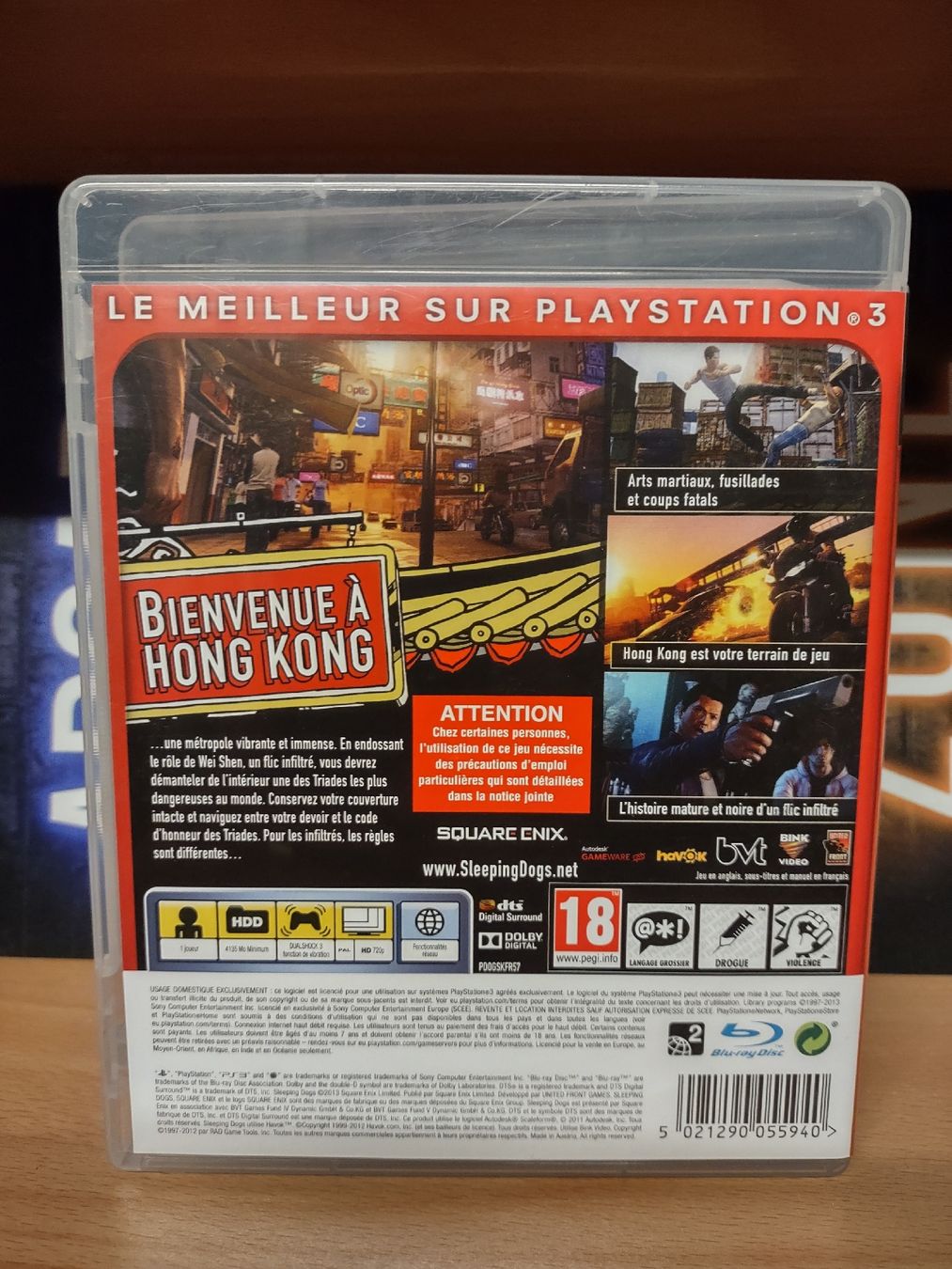 Sony Giochi: Sleeping Dogs PS3 - Édition Essentials - – Usato da fribourg venduto da GameSpot 1
