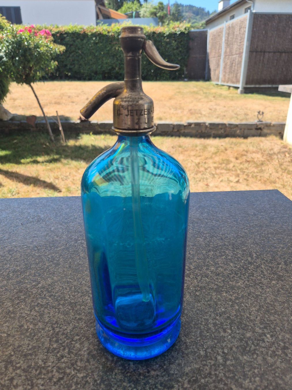 Flaschen: Syphon alte Glasflasche Jetzer-Schweizer Zug gem. Bilder – Gebraucht aus Oberuzwil von ceeg7 2