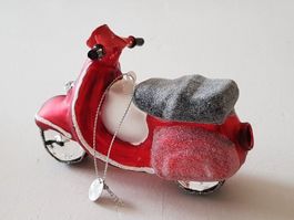 Spezielle VESPA - Roller Weihnachtskugel