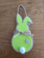 Osterkorb Hase Filz Osterdeko Frühlingsdeko Deko 25cm hoch