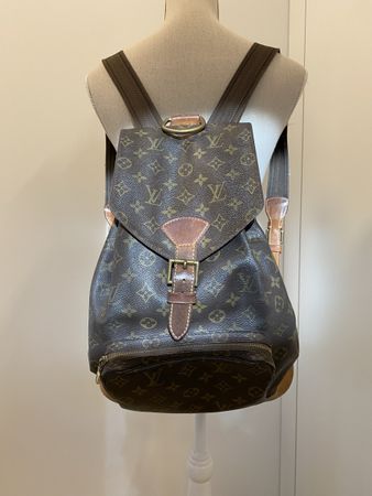Louis Vuitton Rucksack Vintage Montsouris Monogram Canvas GM