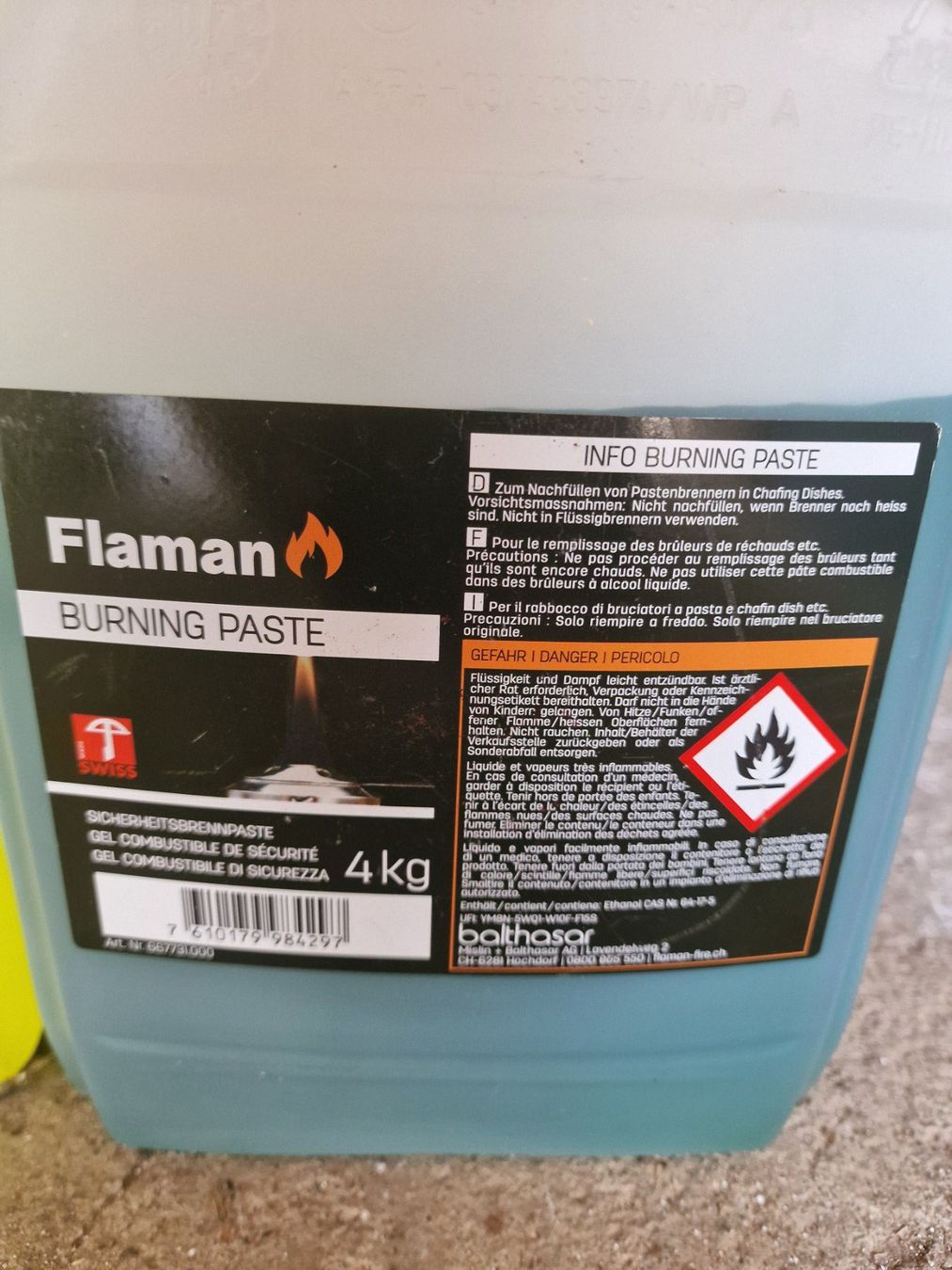Altro per cucinare: Brennpaste, Brenngel – Nuovo (secondo la descrizione) da Flüelen venduto da novena 2