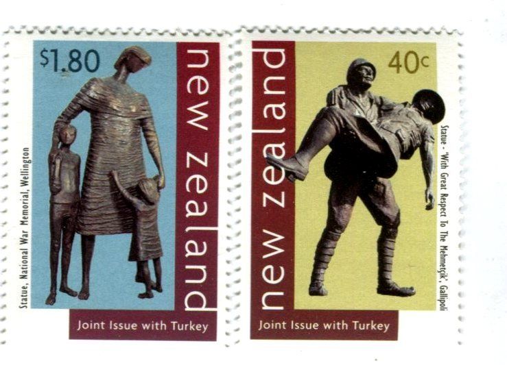 Tutti i francobolli: Briefmarken "1 Weltkrieg". Neuseeland – Nuovo e nell'imballaggio originale da Basel venduto da Butsch5