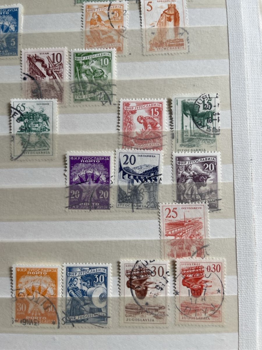 Tutti i francobolli: Sammlung Jugoslawien Briefmarken – Usato da Zürich venduto da pantelicarsenije 2