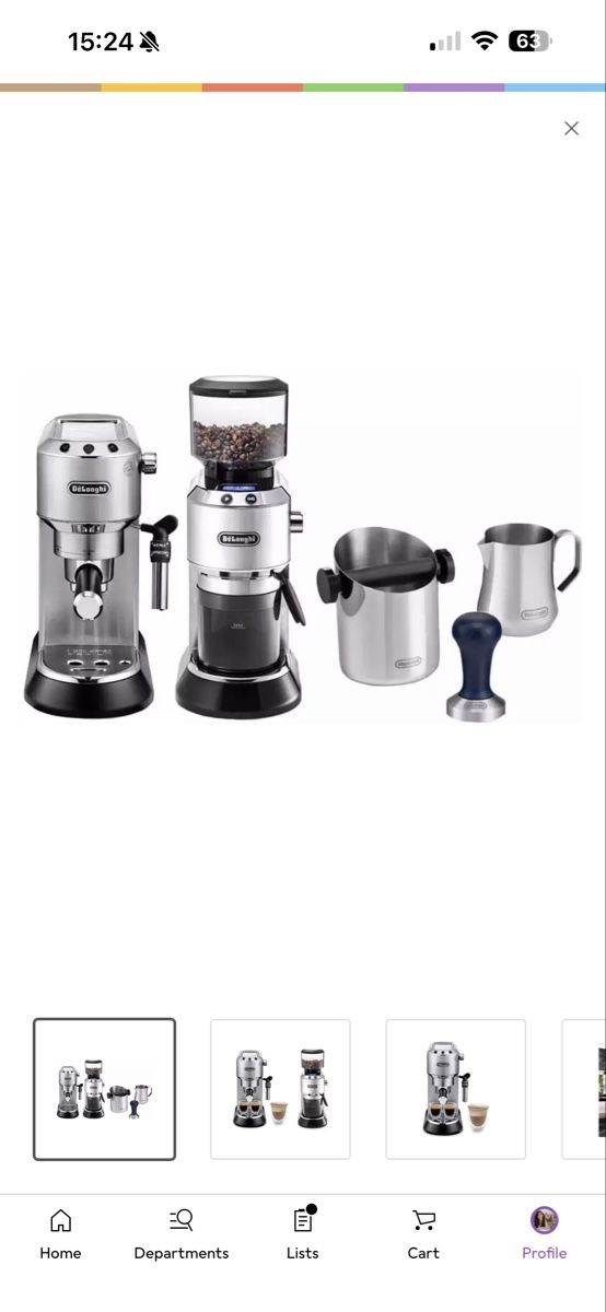 De'Longhi Kaffeemaschinen & Espressomaschinen: De'Longhi Dedica Bundle Barista Pack – Gebraucht aus Bülach von mer_vm7w