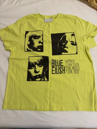 Billie eilish Happier Than ever T-shirt Grün Grösse L