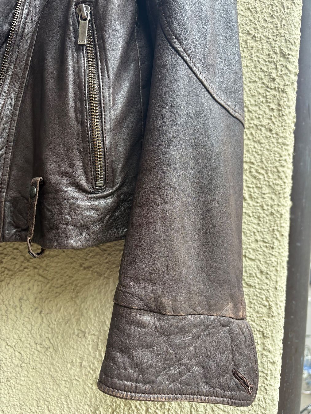 Mexx Jacken: Leather Jacket Mexx - Lederjacke in Dunkelbraun – Gebraucht aus Zürich von Nast_a 5