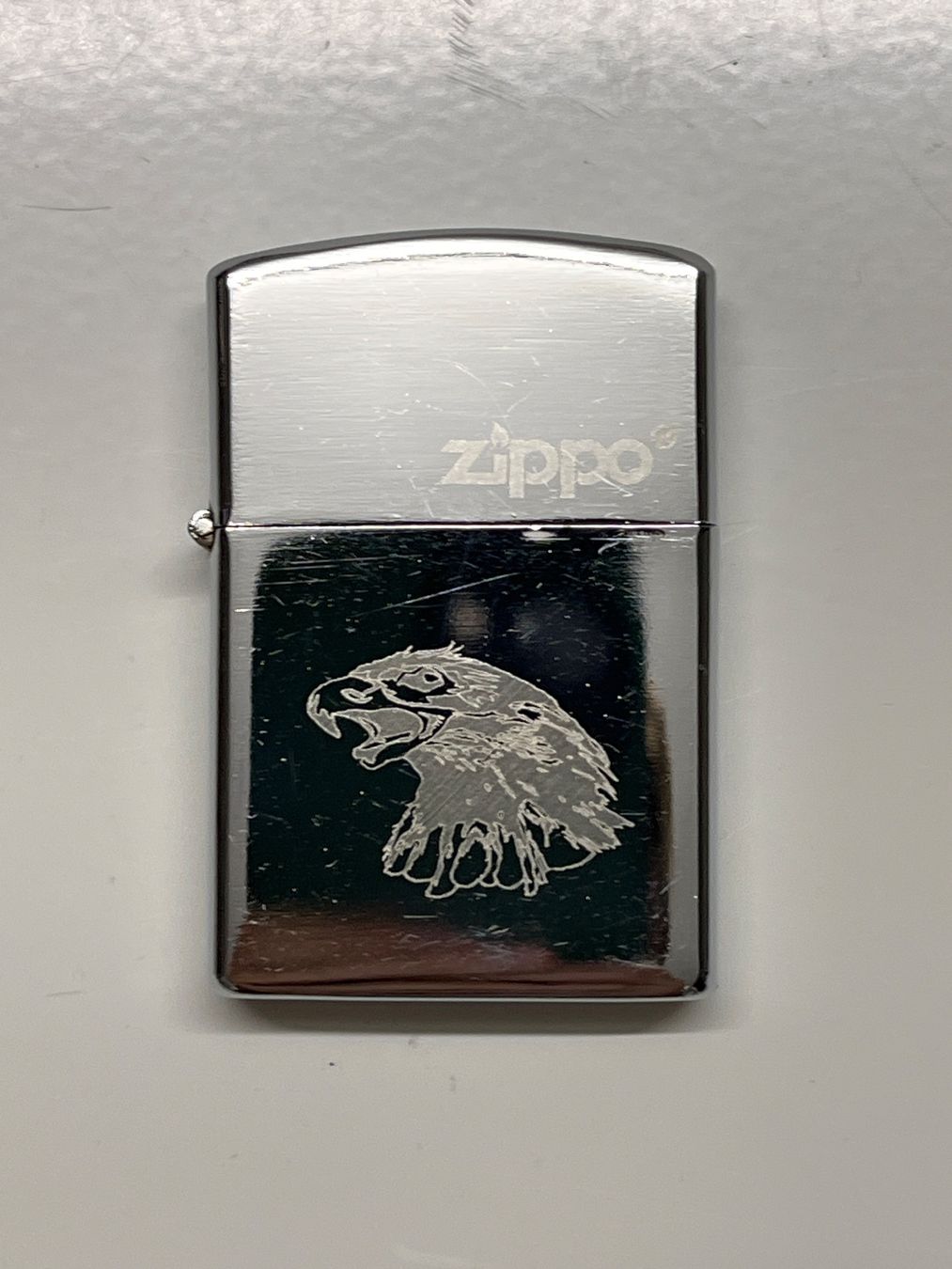 Zippo Feuerzeuge: Zippo Feuerzeug mit Adler-Gravur – Gebraucht aus Zürich von VVintage 2