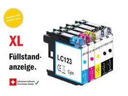 Brother LC-123 121 125 127 XL / komp. Drucker-Patronen (1x5)