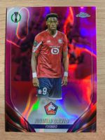 Soccer Jonathan David PINK LAVA Topps Chrome 2024🔥