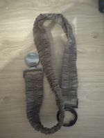 Cintura elasticizzata vintage con fibbia in metallo
