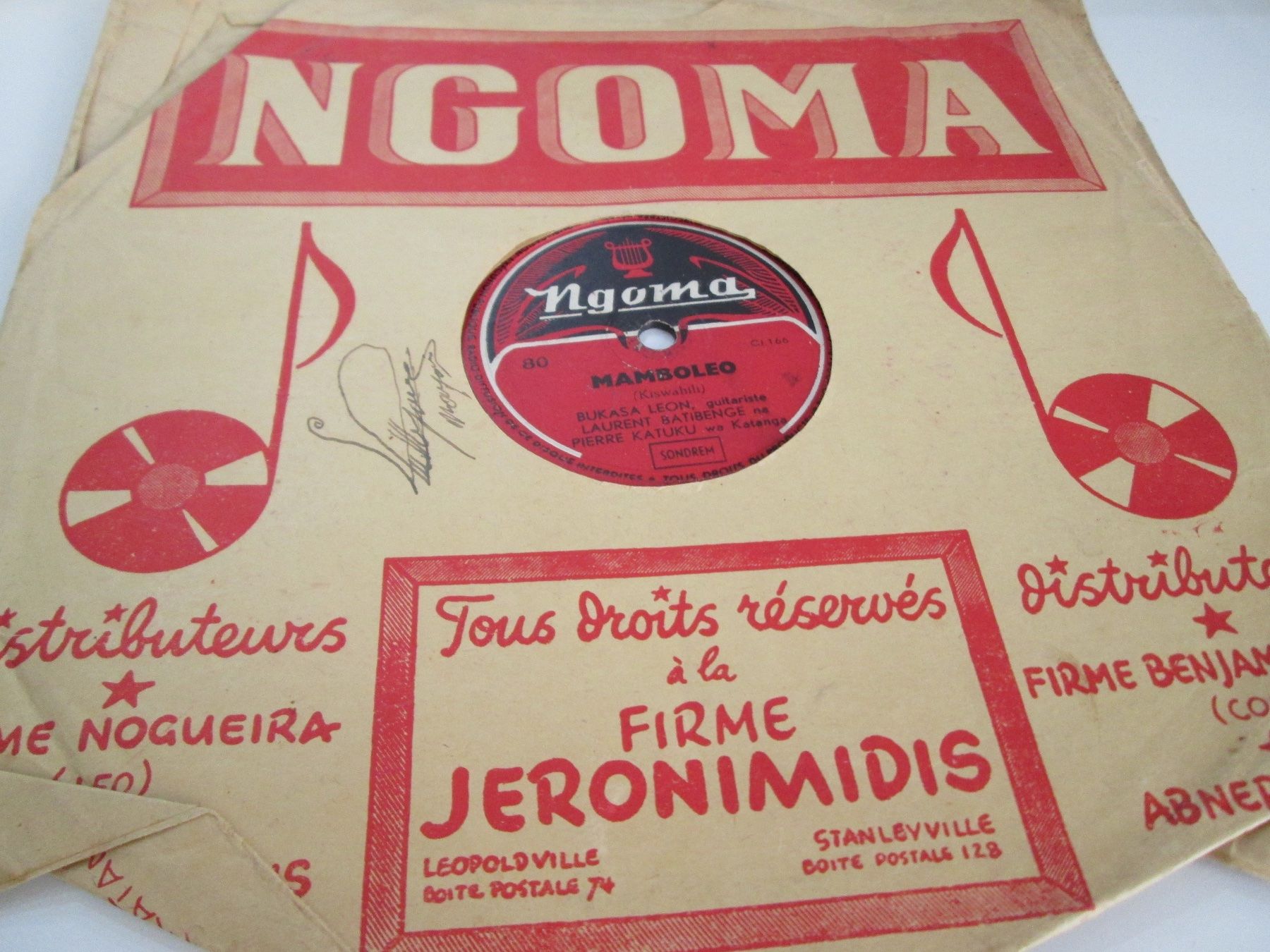 Schallplatten: DISQUES 78 TOURS – Gebraucht aus Lausanne von Leag 3