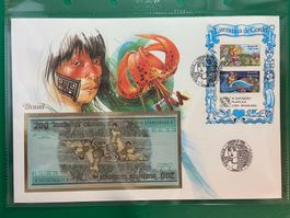 Banknotenbrief Brasilien