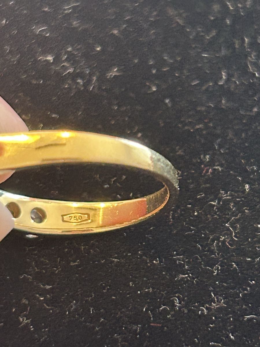 Anelli: Diamant Ring Gelbgold – Usato da Basel venduto da David_2019 4