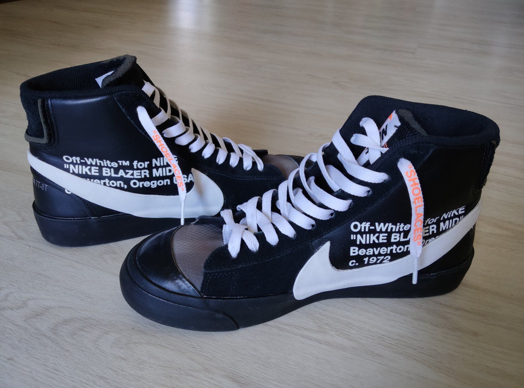 Nike Scarpe da uomo: Nike Blazer Mid Off-White Grim Reaper Grösse 41(EU) – Usato da Boniswil venduto da hel_6kr2 3